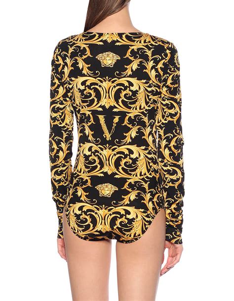 versace bodysuits for women